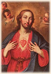 painting sacred heart