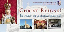 Restoration brochure about the Shrine of Christ the King