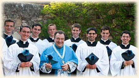 Newest class of seminarians