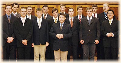 Newest class of seminarians