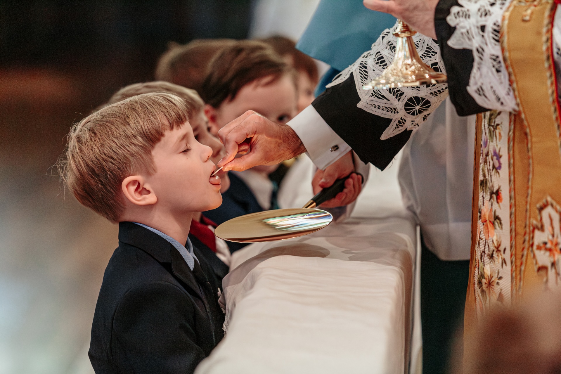 first holy communions boys view