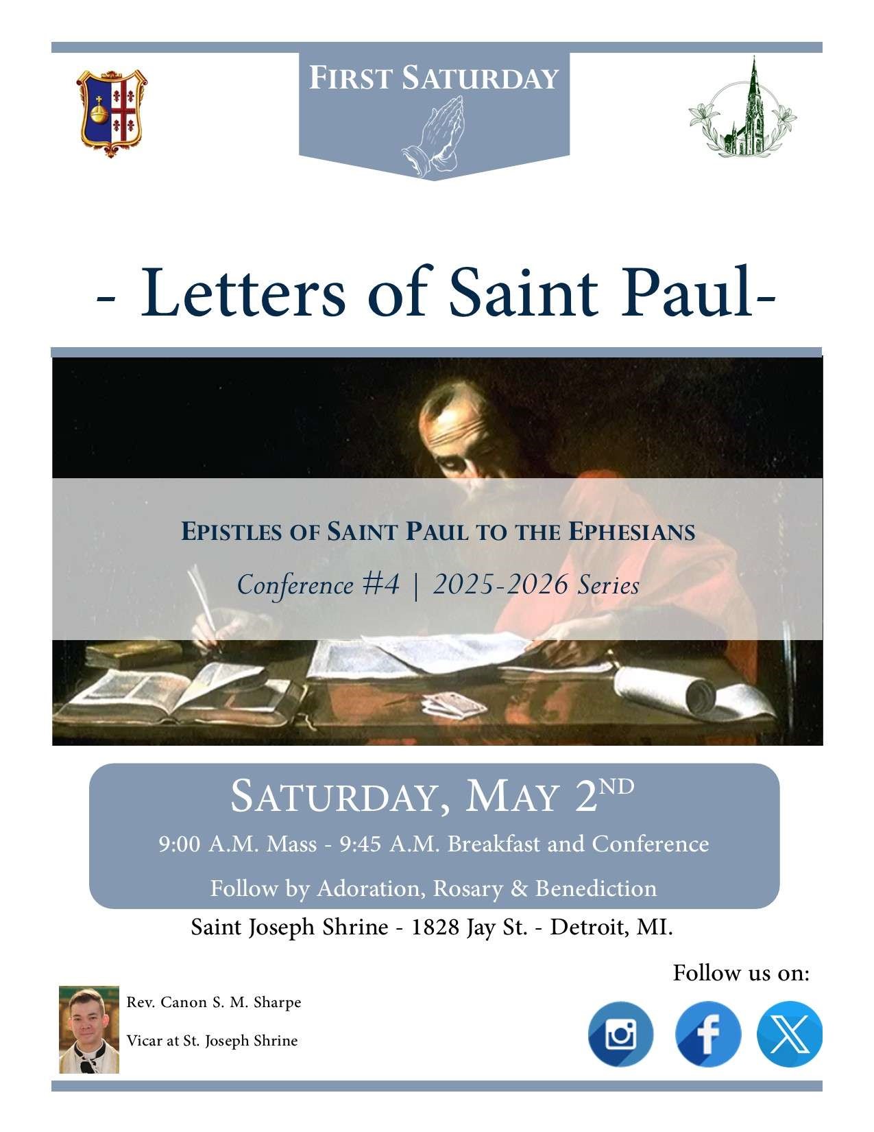 First Saturday May 2026 