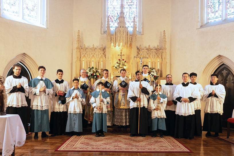 First Mass of Canon Wells in Oakland