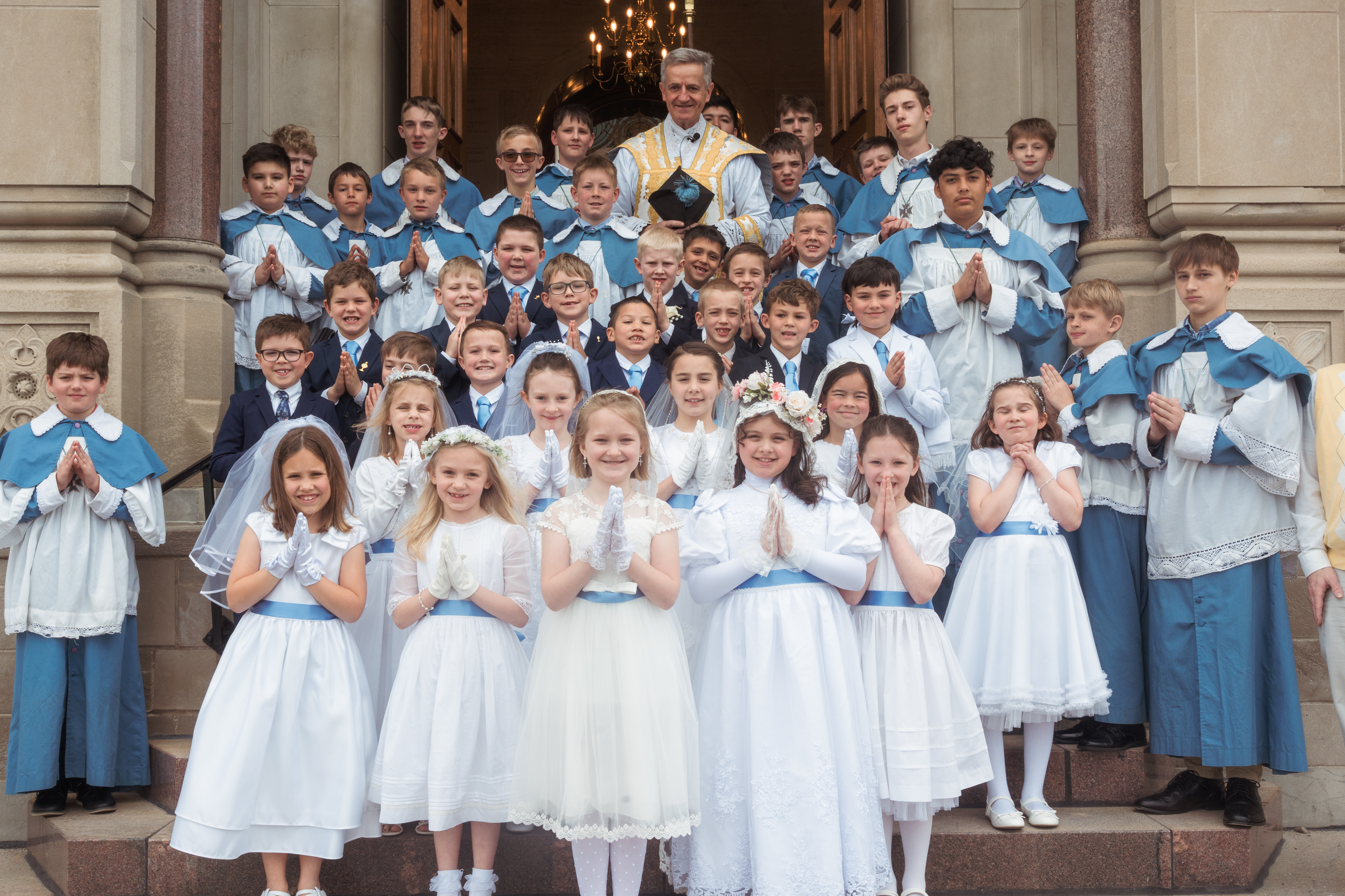 First Communion at St. Stanislaus