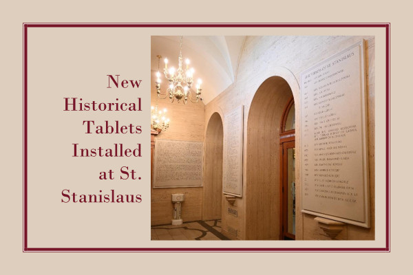 New Historical Tablets Installed