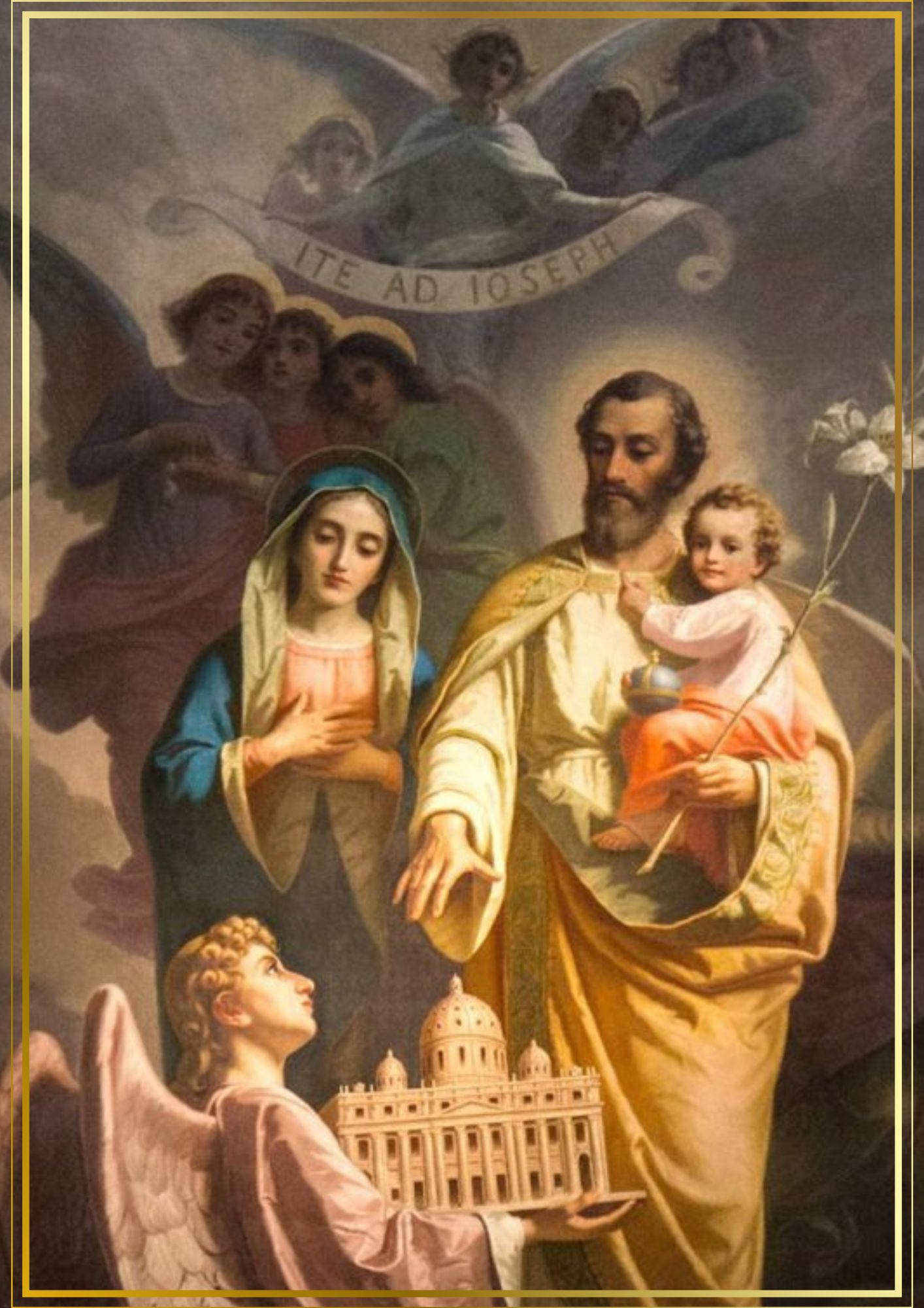 St. Joseph with Frame