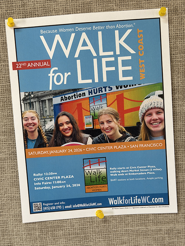 2026 Walk for Life, IHMO & ICKSP Bay Area