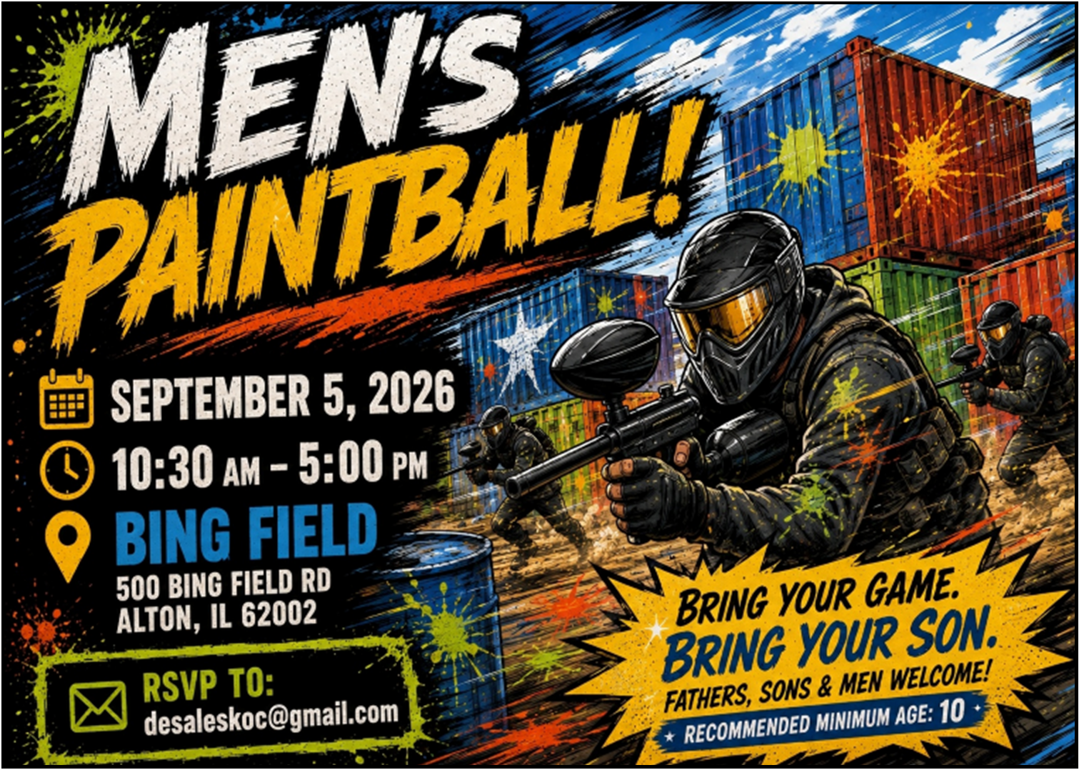 Mens Paintball Sept 2026